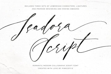 Isadora I Rustic Wedding Script Font