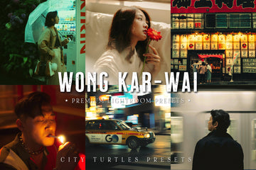 Wong Kar-Wai Inspired Cinematic Moody Lightroom Presets - CT74