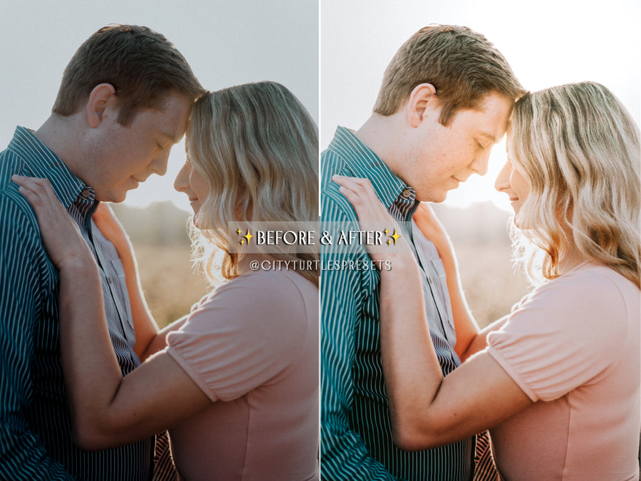 BRIGHT & AIRY Clean Natural Portrait Lightroom Presets