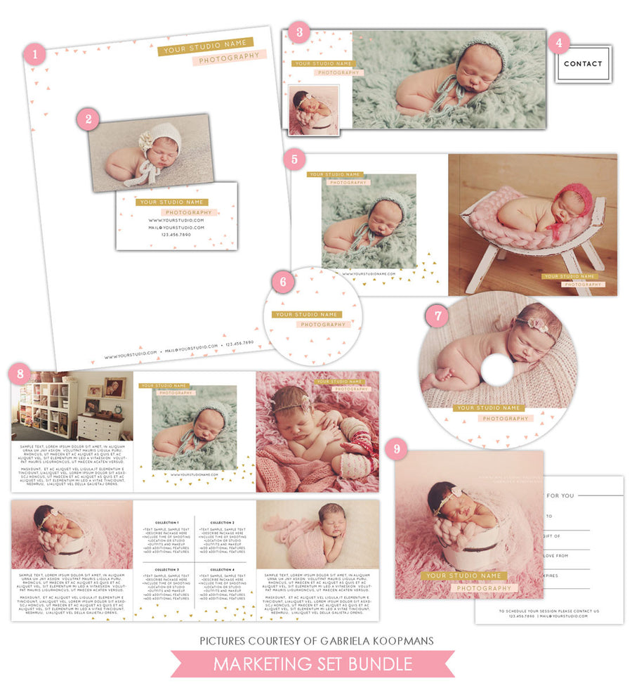 Marketing Set | Modern baby set