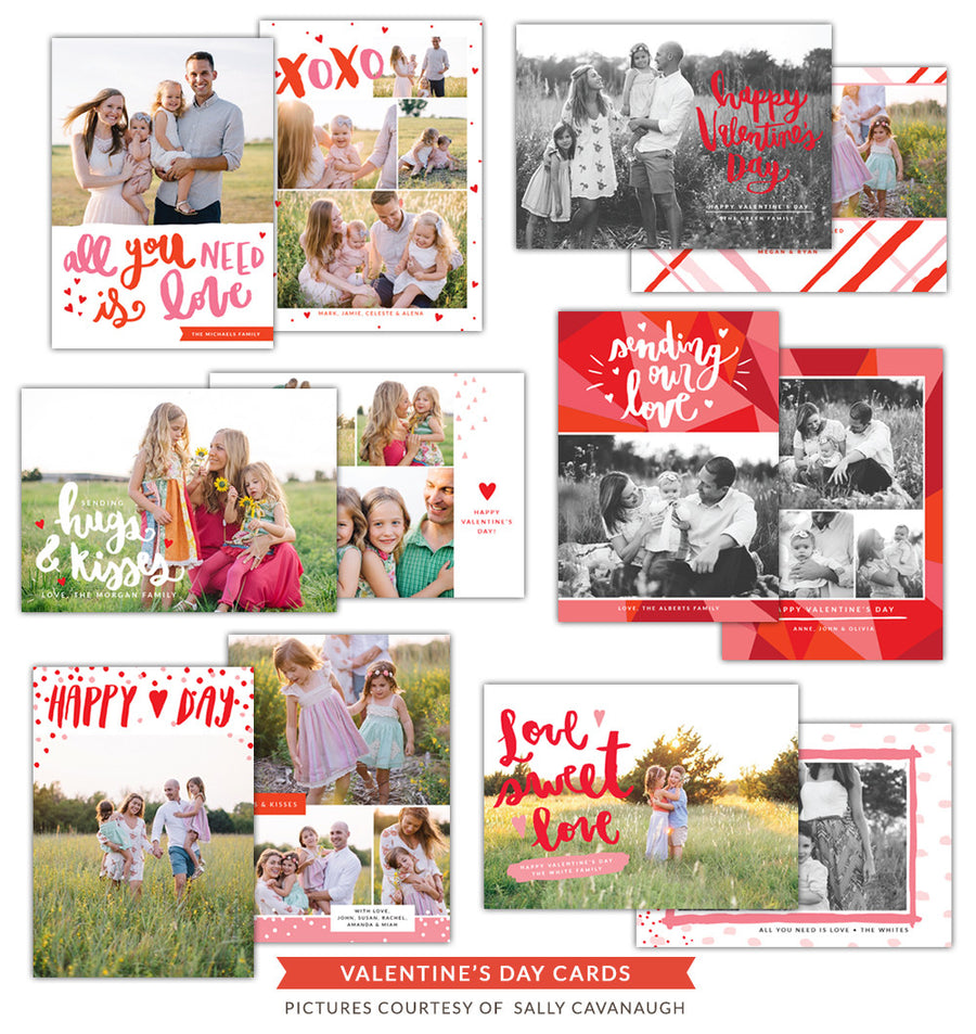 Valentine Photocards bundle | Be my Valentine