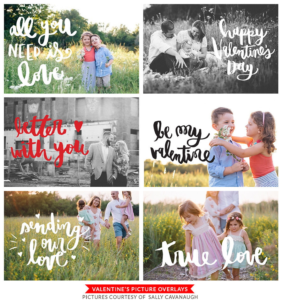 Valentine's Photo Overlays | Time to love