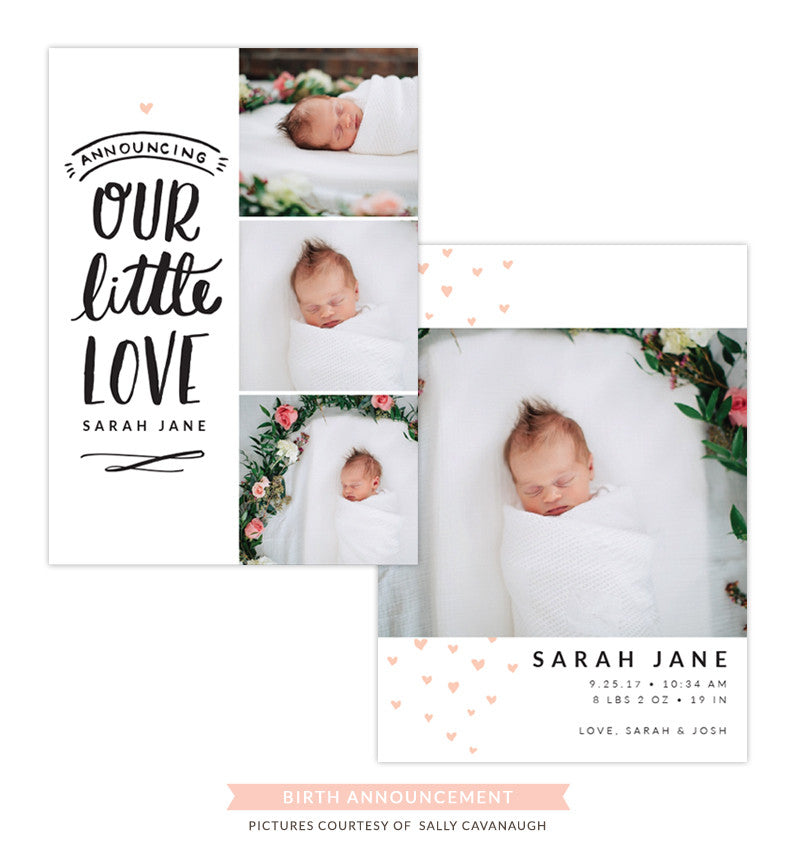 Birth Announcement | Our little love
