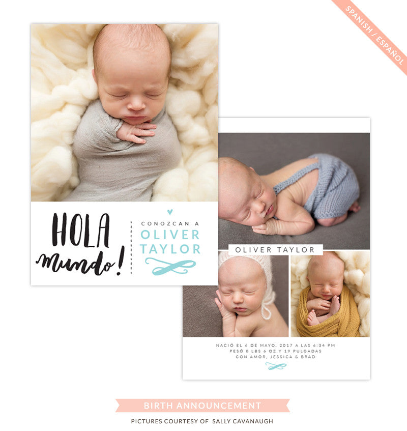 Baby Announcement Templates 14+ Birth Announcement Designs