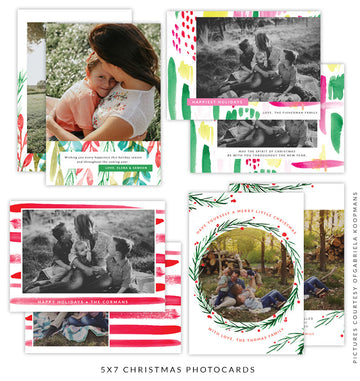 Christmas 5x7 Photo Card Bundle | Gift of Love