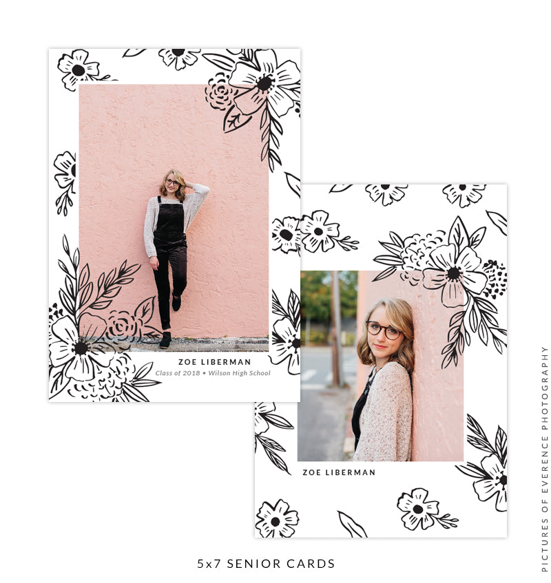 Senior Card | Floral Adventure
