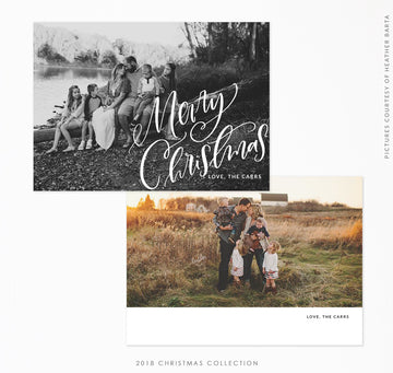 2018 Christmas 5x7 Photo Card | Christmas Valley