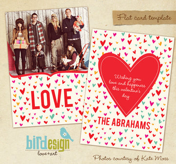 Valentine Photocard Template | Jolly Love