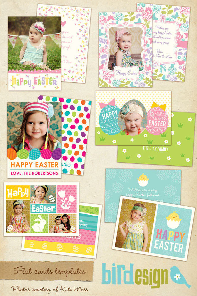 Easter photo cards bundle | Candy Hunter