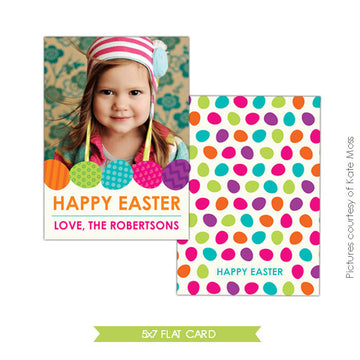 Easter photo card | Happy bunny