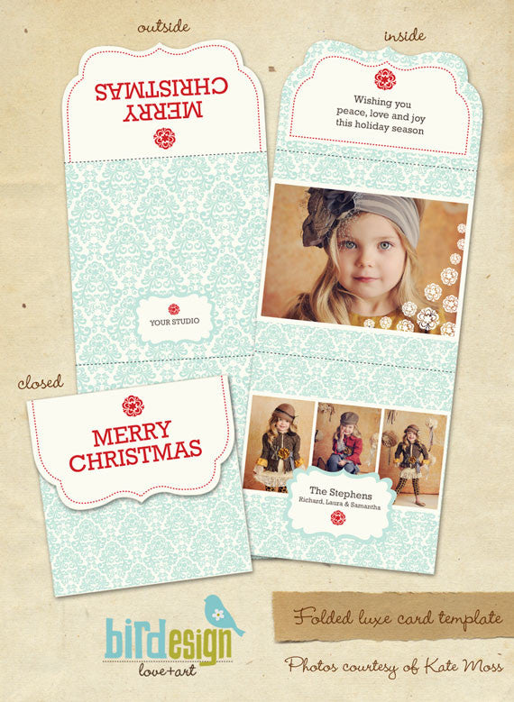 Holiday Ornate Photocards | Spread Love