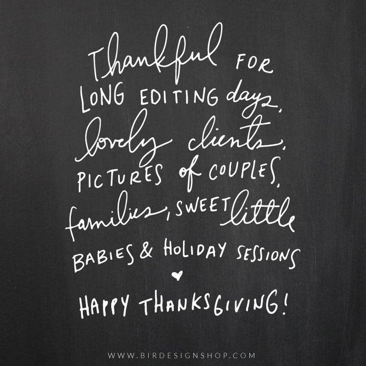 Happy Thanksgiving!!