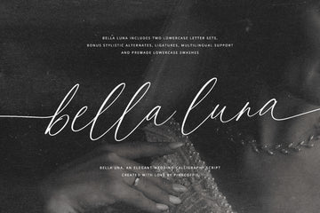 Bella Luna | Feminine Script Font