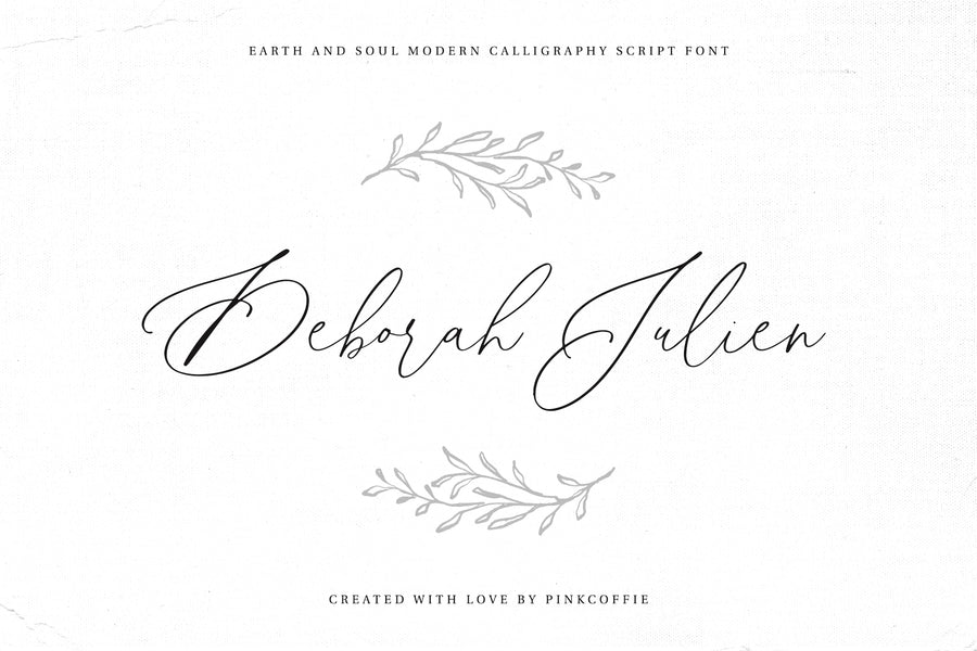 Earth And Soul | Elegant Script Font