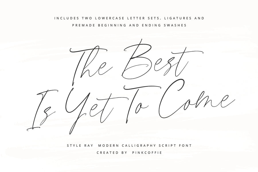 Style Ray | Casual Chic Script Font