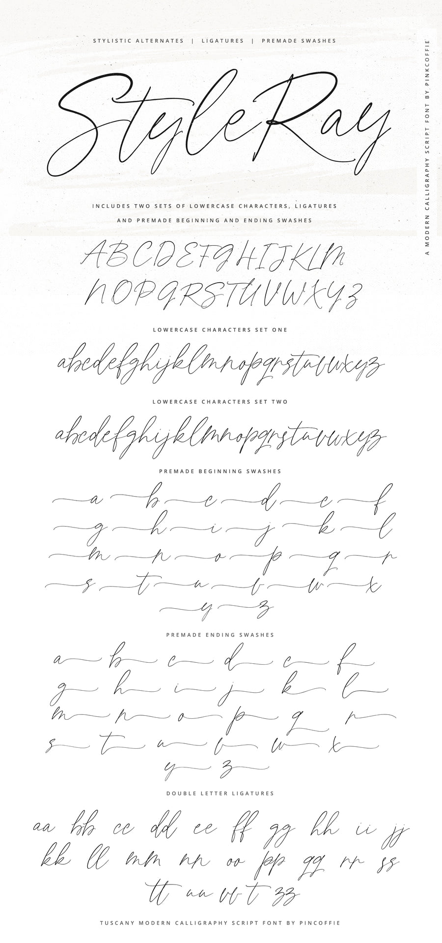 Style Ray | Casual Chic Script Font