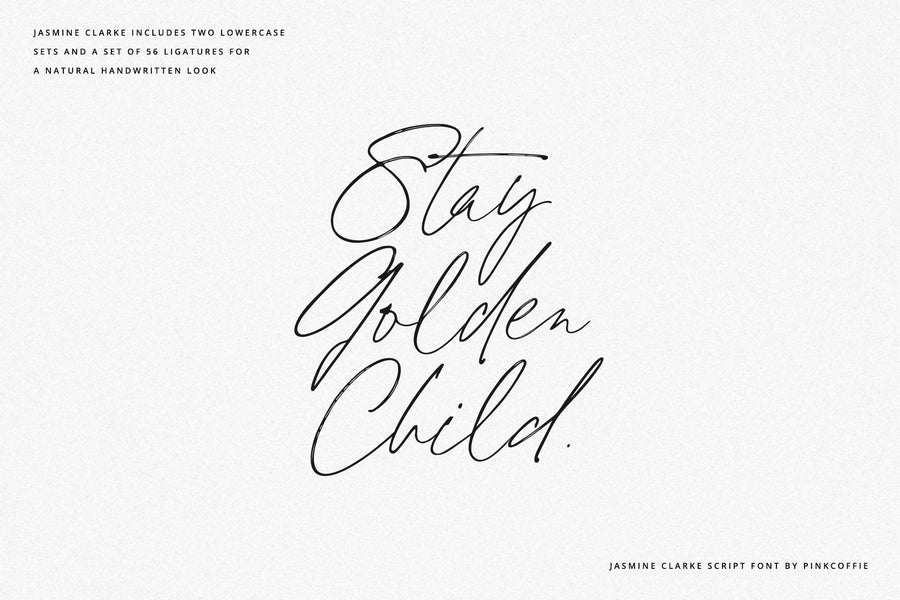 Jasmine Clarke | Casual Chic Font