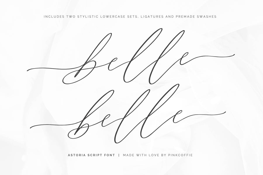 Astoria | Modern Calligraphy Script + 6 Logos