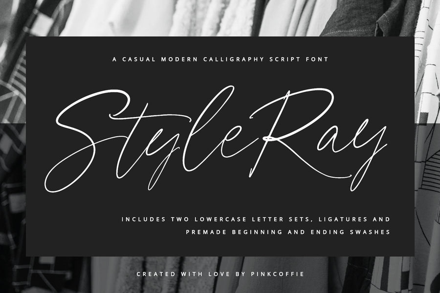 Style Ray | Casual Chic Script Font