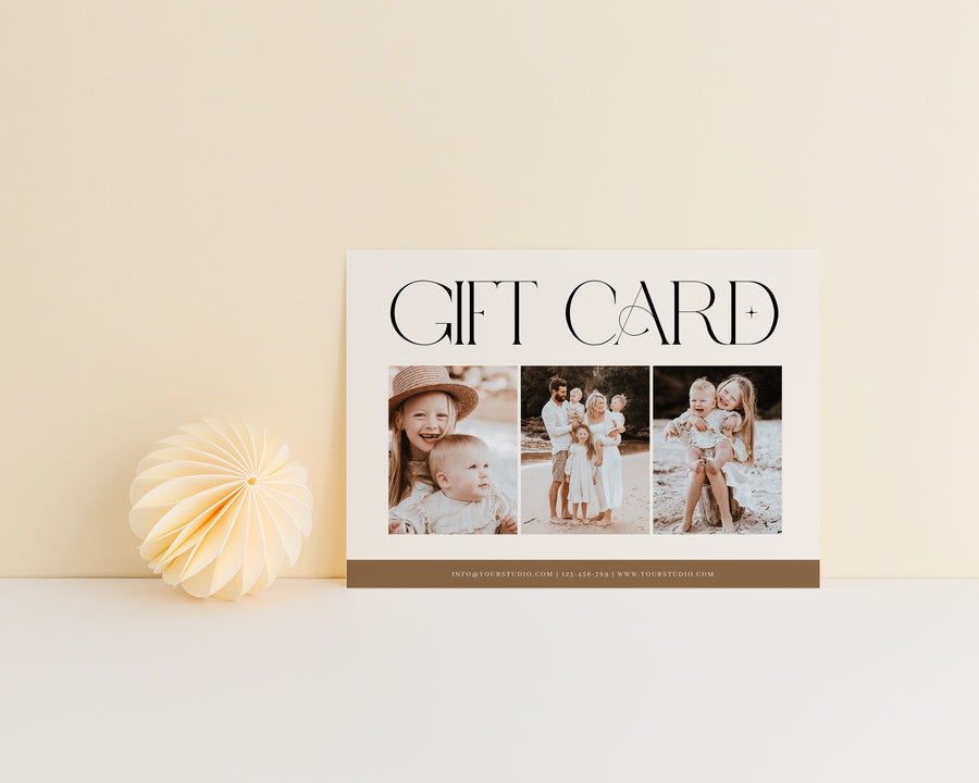 Photography Gift Card - GC134