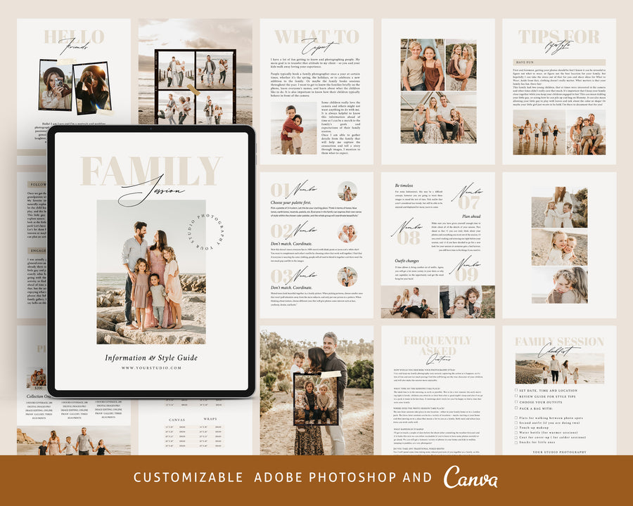 Family Session Information and Style Guide - MG083