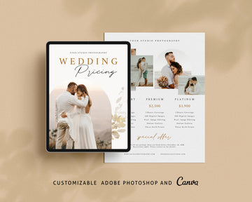 Photography Pricing Guide Template - PG075
