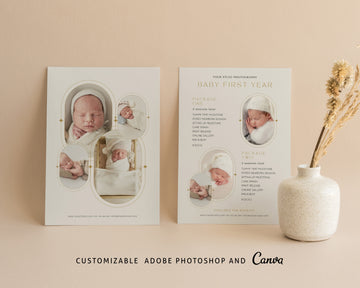 Newborn Photography Pricing Guide Template - PG083
