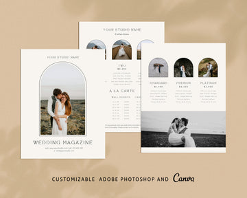 Photography Pricing Guide Template - PG085