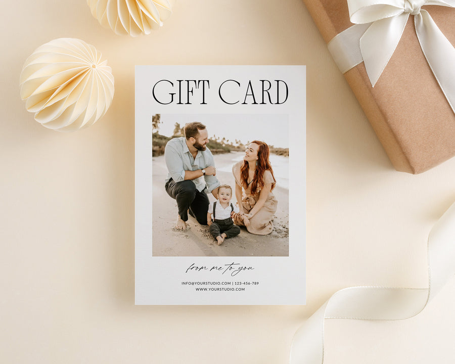 Photography Gift Certificate Template - GC137