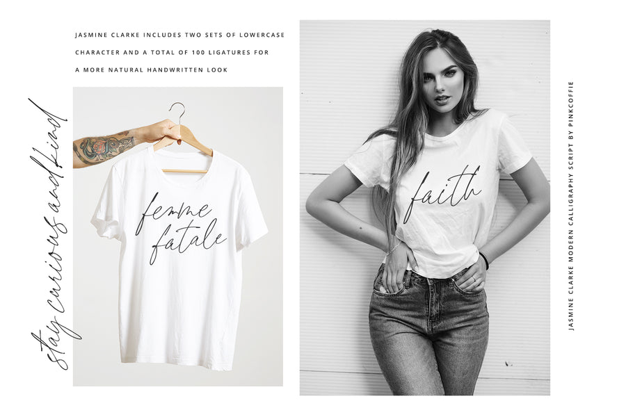 Jasmine Clarke | Casual Chic Font