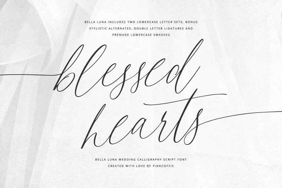 Bella Luna | Feminine Script Font