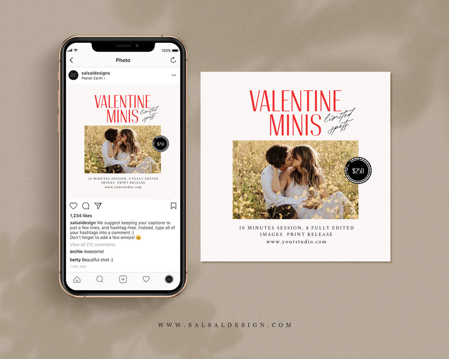 Valentine Mini Session Template for Photographers - MINI464 – Birdesign valentine-mini-session-template-for-photographers-mini464-birdesign