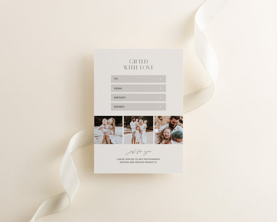 Photography Gift Card - GC132