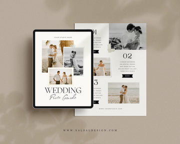 Wedding Photography Pricing Guide Template - PG101