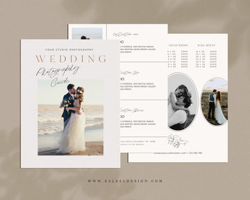 Wedding Photography Pricing Guide Template - PG092