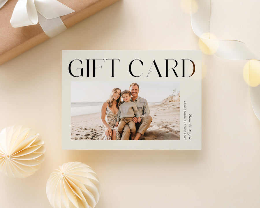 Photography Gift Card - GC129