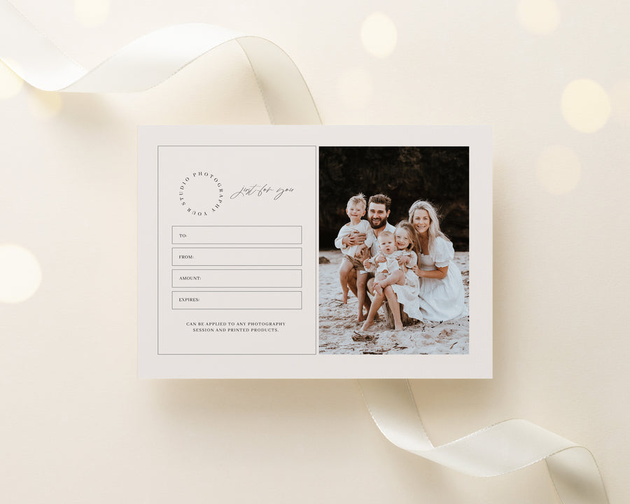 Photography Gift Card - GC134