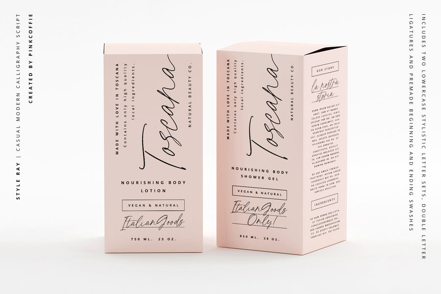 Style Ray | Casual Chic Script Font
