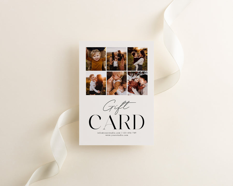 Photography Gift Certificate Template - GC128