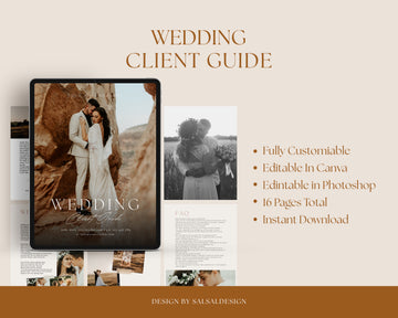 Photography Pricing Template, Pricing Guide, Photo Session Price List,  CANVA, Minis, Wedding, Photographer Business Marketing, Full Page 