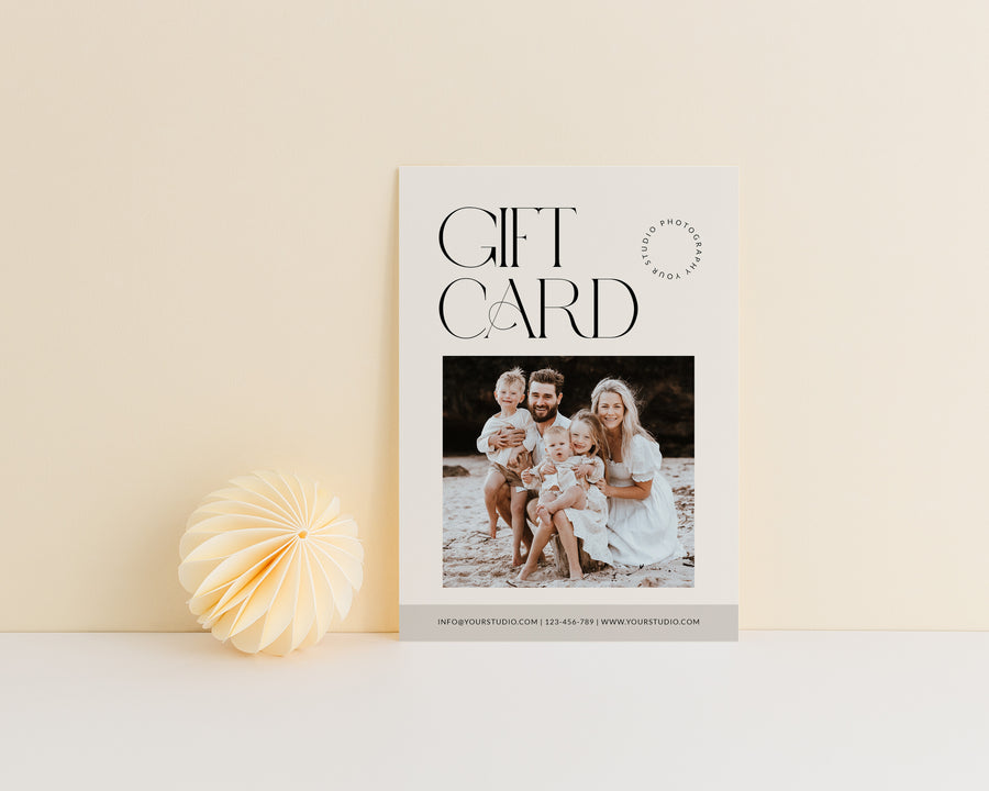 Photography Gift Card - GC132