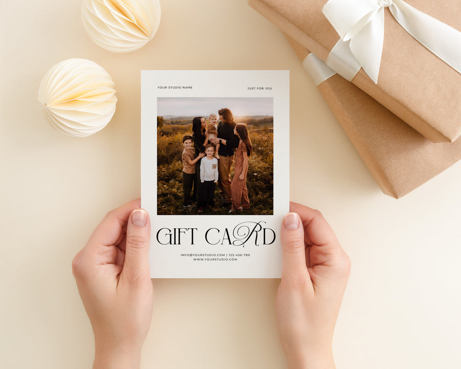 Photography Gift Card - GC131