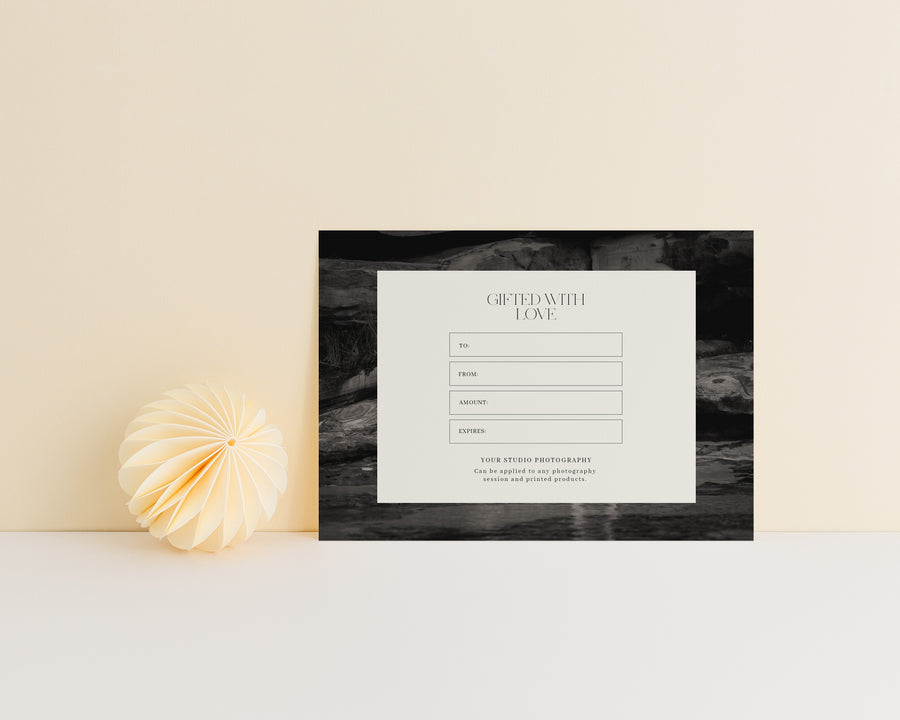 Photography Gift Card - GC135