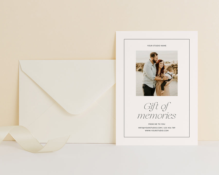 Photography Gift Certificate Template - GC138