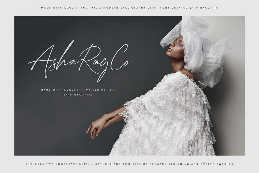 August + Ivy | Modern Chic Script