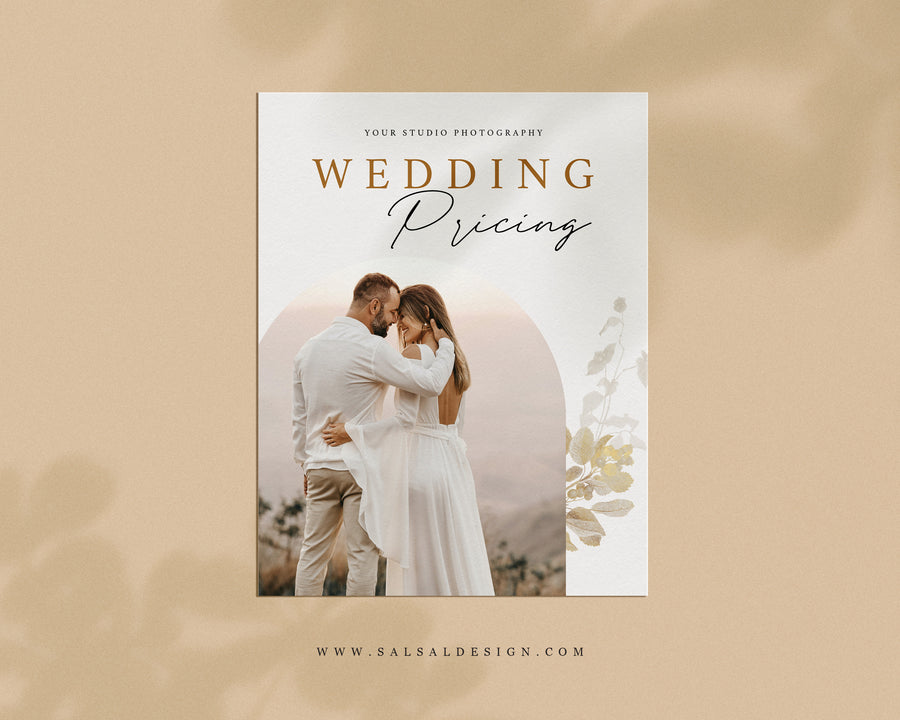 Photography Pricing Guide Template - PG075