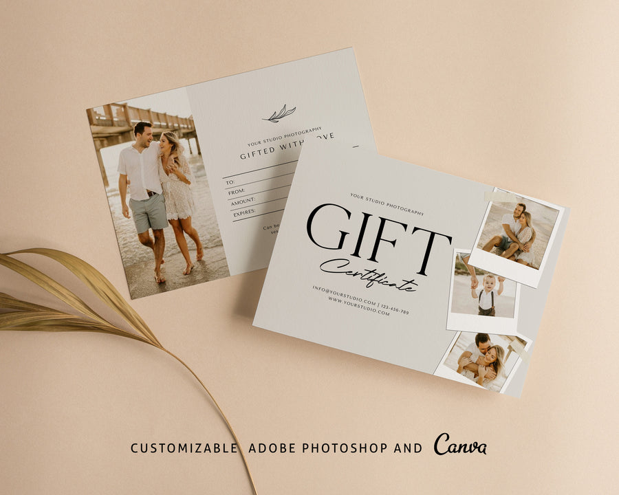 Photography Gift Certificate Template - GC141