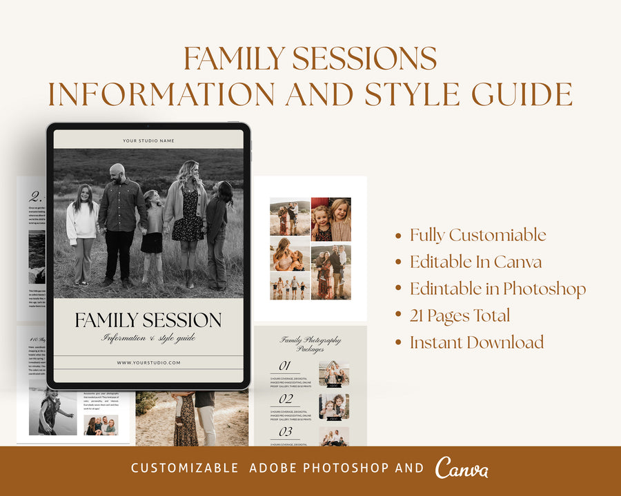 Family Session Information and Style Guide - MG076