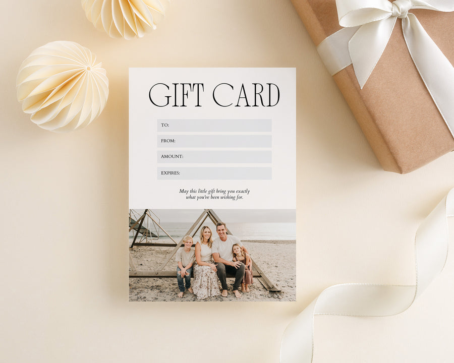 Photography Gift Certificate Template - GC139