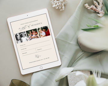 Digital Gift Certificate Template - GC093